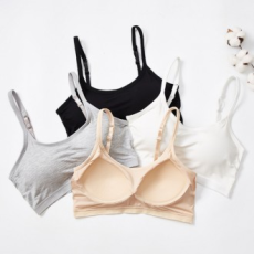 Áo ngực thể thao hàng đầu không dây bralette dây đeo áo ngực ngủ có thể điều chỉnh