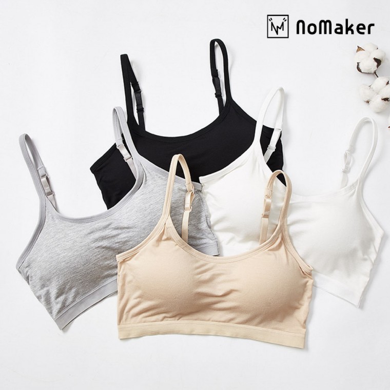 Mũ thể thao bralette tích hợp không dây có đệm dành cho nữ