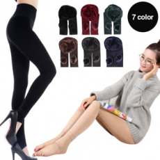 Quần legging lông cừu Midwinter Span dài 7 màu Quần legging nữ