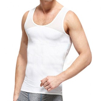 Áo lót chỉnh hình cơ thể nam giới giấu vừa vặn cơ thể chỉnh sửa đồ lót tank top