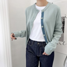 Áo Bé Gái Áo Cardigan Dài Tay Hàng Ngày Thường Ngày Mùa Xuân, Mùa Thu Nút Tròn Điểm Họa Tiết Thời Trang Áo Áo Khoác Ngoài