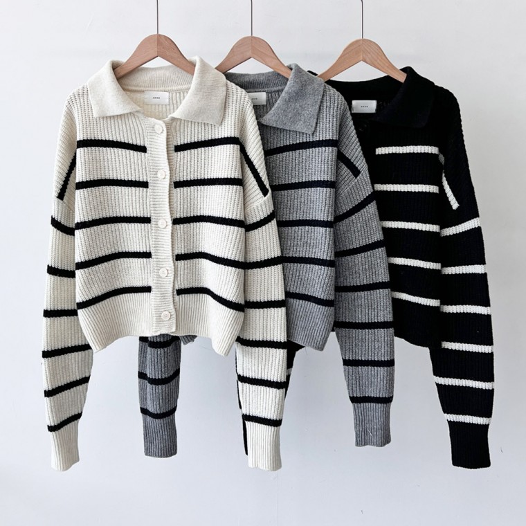 Áo cardigan cổ dệt kim Dangara 2L-UND 5053 dành cho nữ