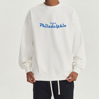 061 Áo thun cotton unisex size lớn Philadelphia đặc biệt