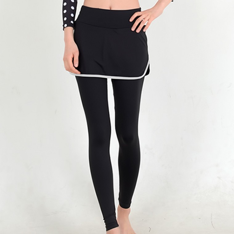 Váy Quần Legging Nữ Nữ Băng Quần Quần Tập Thể Dục Thể Thao Trong Nhà Bảo Vệ Chống Phát Ban Bơi Khách sạn Kỳ Nghỉ