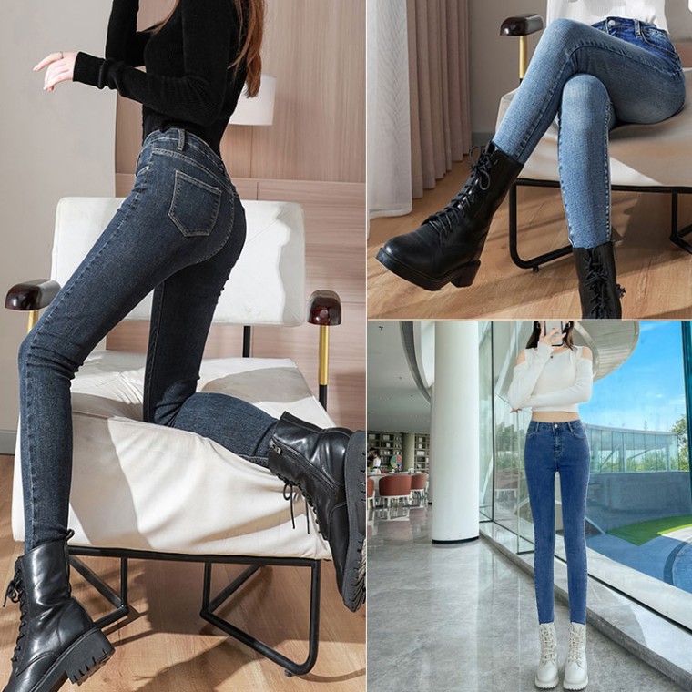 [CESS] Quần dài skinny denim 8335 spandex 3 màu