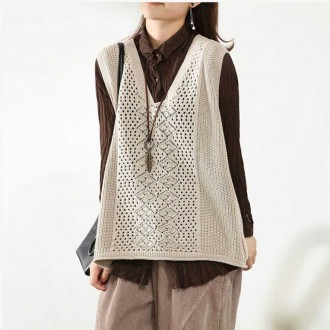 Áo vest dệt kim nữ Áo khoác cardigan mùa hè dành cho nữ