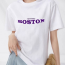 Áo thun ngắn tay trơn nam nữ size lớn Boston 049 30