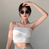 Áo ngực nữ không tay có dây đeo tích hợp Áo crop top sức khỏe mùa hè