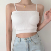 Áo thun crop top không tay có mũ quai tháo rời LK-NS06