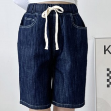 Quần Short Băng Quần Bé Gái Mùa Hè Quần Jean Nữ Quần Jean Denim Cơ Bản Cơ Bản Hàng Ngày Thường Ngày