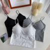 Áo ba lỗ dây 3 màu có mũ bralette tích hợp LK-NS09