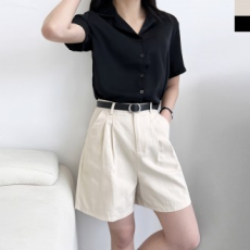 KSS 3772 Quần short nữ có dây thắt lưng