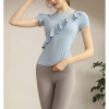 G126066 (kèm chữ hoa) Frill Yoga Pilates Tee Golf Wear