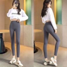 Quần legging tập luyện tại nhà bằng vải co giãn cao dành cho nữ