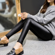 Quần legging lông cừu mùa đông dành cho nữ Quần legging chơi gôn Quần legging lông cừu nữ Quần áo tập yoga lông cừu