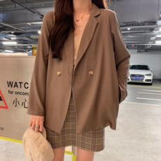 Áo khoác blazer nữ cơ bản 2 màu hàng ngày LK-J004