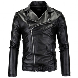 Áo khoác nam Rider áo khoác da Trucker jacket thang nhìn RIDER01