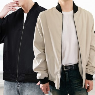 Áo khoác blouson nam, áo liền quần hàng không giao mùa, áo khoác ngoài áo gió