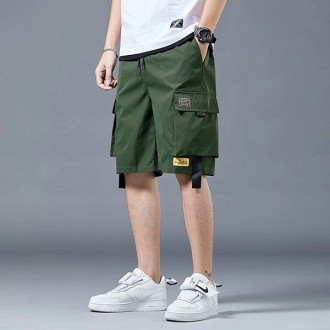 Quần Short Nam 3 Màu Street Patch Pocket IS-PA63