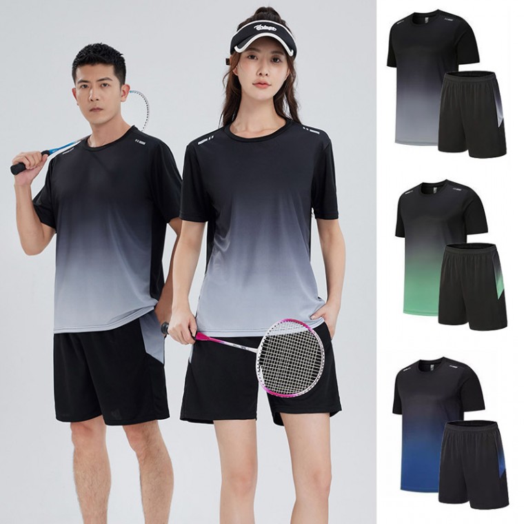 Quần áo tập thể dục thể thao ngoài trời thoáng khí unisex thoáng mát