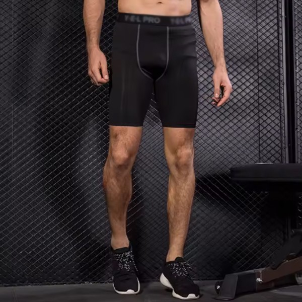 Quần legging tập gym ngắn 2 màu cơ bản IS-SG03