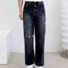 Quần Jean Nam Size Lớn Cơ Bản Cơ Bản Hàng Ngày Thường Ngày Quần Denim Rách