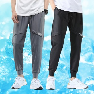 Tập luyện Banding Jogger Ice Cool Quần áo tập thể dục Quần thể thao Quần quần