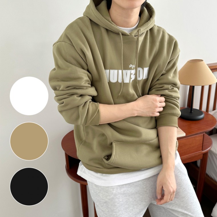 Áo hoodie dài tay unisex cặp đôi mùa xuân đông chải