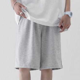 Quần short cotton lưng thun trơn 3 màu đơn giản IS-PA62N