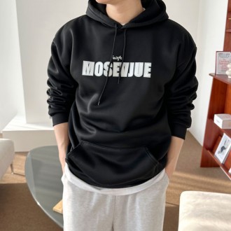 Áo hoodie trơn kiểu dáng cơ bản Áo thun có mũ trùm đầu mùa xuân và mùa thu