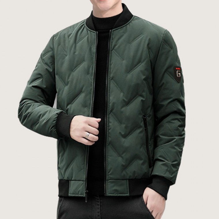 Áo khoác đệm Blouson Wellon đồng phục làm việc nhóm hàng ngày