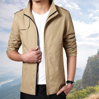 Áo khoác ngoài nam crop jacket áo gió thời tiết lạnh áo liền quần hàng ngày