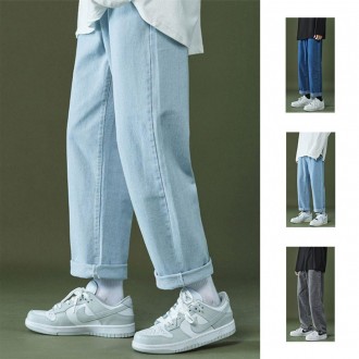 Quần Jeans Nam Ống Rộng Quần Denim Ống Suông