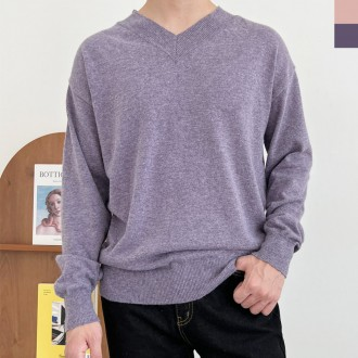 Áo len nam cashmere V-Knit YAN 1071