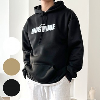 Áo hoodie dài tay overfit xuân thu đông chải chuốt nam