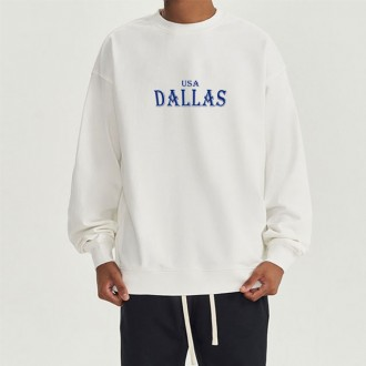 053 Áo thun cotton unisex cỡ lớn Dallas đặc biệt