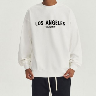 052 Los Angeles áo len cotton đặc biệt cỡ lớn unisex