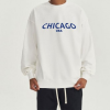 Áo thun cotton đặc biệt unisex cỡ lớn 050 Chicago