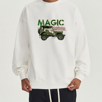 043 Magica Áo thun cotton đặc biệt cỡ lớn Unisex