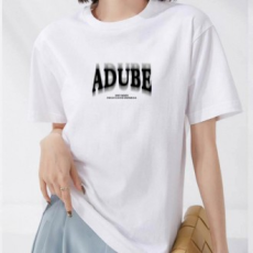 ADUBE 042 30 số lượng lớn unisex tay ngắn trơn