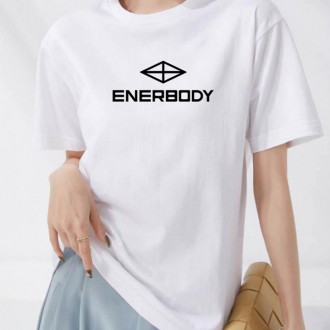 Enerbody 035 30's Size Lớn Unisex Tay Ngắn Trơn