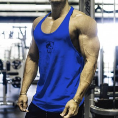 Áo tập gym mùa hè Wolf Gymwear Không tay, chất liệu cotton mềm mại ôm sát cơ thể, áo ba lỗ tập gym thoải mái