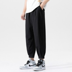 Quần nam basic thắt lưng 3 màu quần jogger baggy IS-PA28