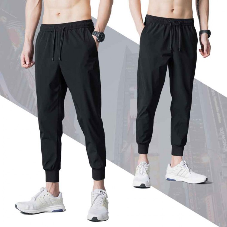 Quần jogger tập luyện xuân hè viền bán quần joker