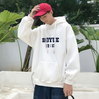 Áo hoodie dáng rộng vừa vặn dành cho cặp đôi mùa thu/đông IS-TS03