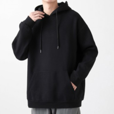 Áo hoodie đôi trơn overfit áo hoodie thông thường IS-TS06