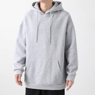 Áo hoodie trơn có mũ trùm đầu unisex jjurimyeon IS-TS06