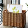 Giỏ mây vuông Jdm hộp đựng phụ kiện 44x30cm