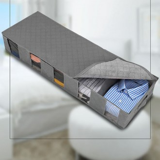 Hộ Gia Đình Sống Hộp Hộp Bảo Quản Underbed Phòng Đồ Chơi Búp Bê Tổ Chức 1 Phòng Quần Lót Bảo Quản Quần Áo Trong Suốt Hộp Bảo Quản