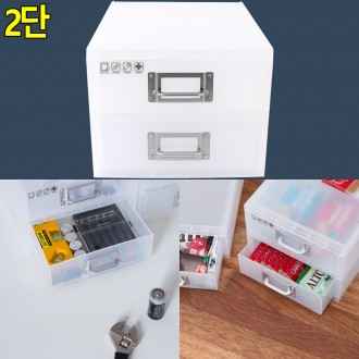 Sysmax Neo iBox Hộp sắp xếp bàn 2 tầng Trung bình Sắp xếp đa năng Sắp xếp acrylic Sắp xếp mỹ phẩm